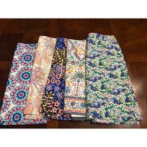 Lot of 5 Talbots Floral, Bird, Tropical & Pattern Skirts Size 4 (1 is 4P) Spring